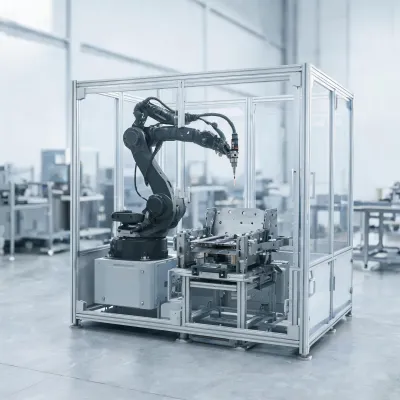 robotic welding cell